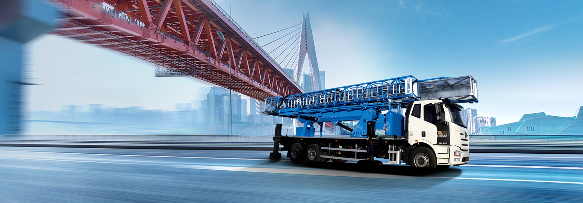 榮耀款3橋23米桁架式橋梁檢測(cè)車